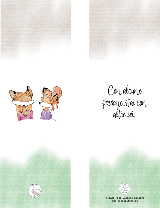 Segnalibro – Con alcune persone stai, con altre sei