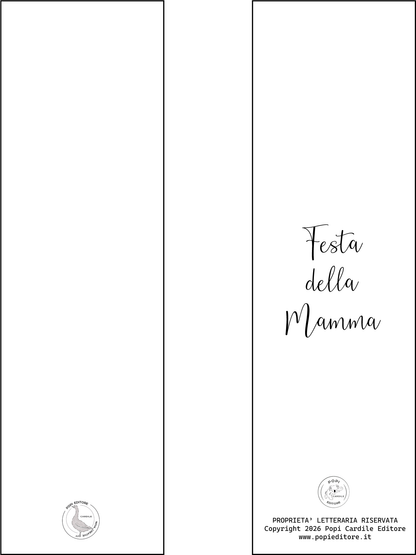Segnalibro – Festa della Mamma