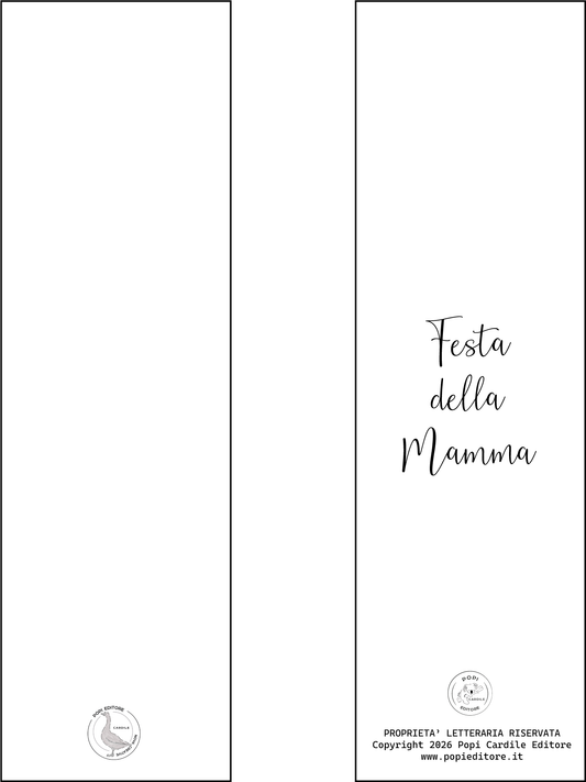Segnalibro – Festa della Mamma